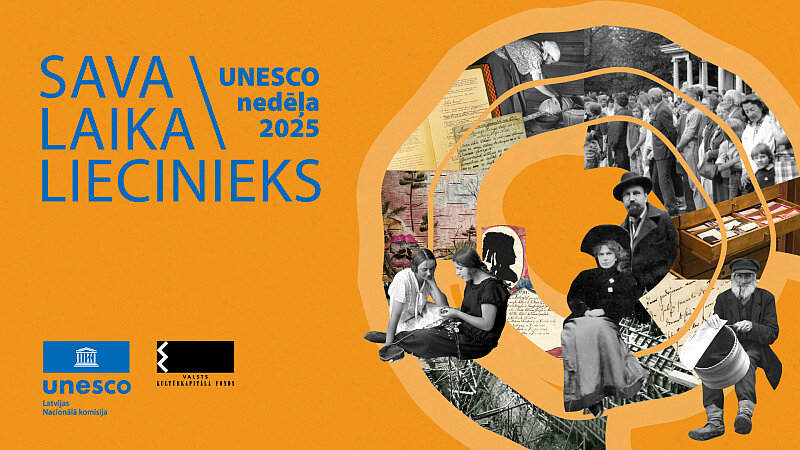 Šonedēļ sākas "Sava laika liecinieks" - UNESCO nedēļa 2025