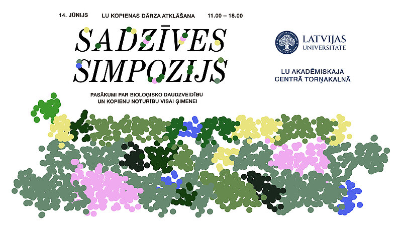 Rīdziniekus un pilsētas viesus aicina uz LU Kopienas dārza atklāšanas pasākumu “Sadzīves simpozijs” 