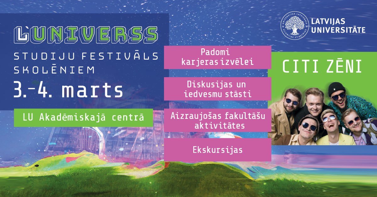 Studiju festivāla L'Universs programma